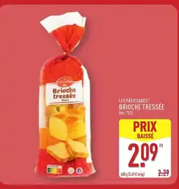 ALDI LES PÂTISSADES Brioche tressée offre