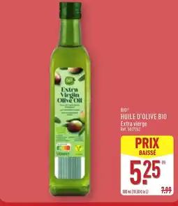 ALDI BIO Huile d'oive bio offre