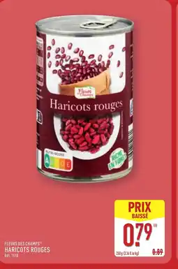 ALDI FLEURS DES CHAMPS Haricots rouges offre