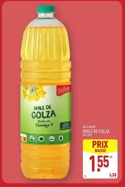 ALDI BELLASAN Huile de colza offre