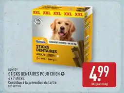 ALDI ROMÉO Sticks dentaires pour chien offre