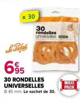 Kiriel 30 rondelles universelles offre