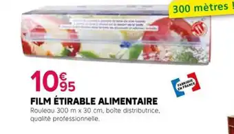 Kiriel Film étirable alimentaire offre