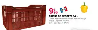 Kiriel Caisse de récolte offre
