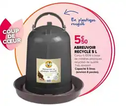 Kiriel Abreuvoir recyclé offre