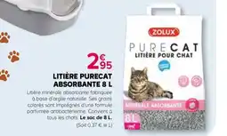 Kiriel Litière purecat absorbante offre