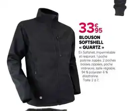 Kiriel Blouson softshell offre