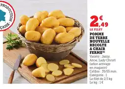 Maximarché Pomme de terre nouvelle recolte a chair ferme offre