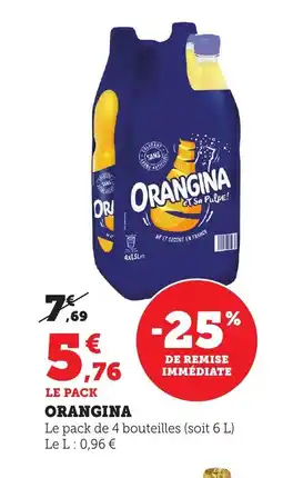 Maximarché ORANGINA offre