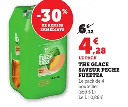 Maximarché FUZETEA The glace saveur peche offre