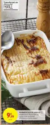 Intermarché Parmentier de boeuf offre