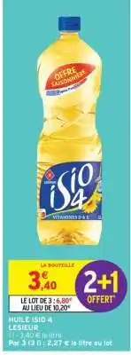 Intermarché Huile Isio 4 Lesieur offre