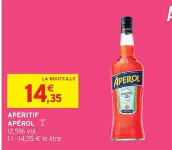 Intermarché APÉRITIF Apérol offre