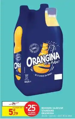 Intermarché Boisson Gazeuse Standard Orangina offre