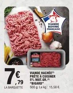E.Leclerc Viande Hachée Bigard offre