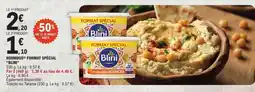 E.Leclerc HOUMOUS FORMAT SPÉCIAL BLINI offre