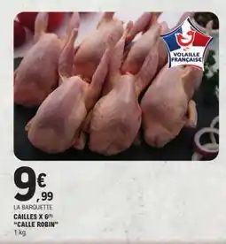 E.Leclerc CAILLES X 6(1) “CALLE ROBIN” offre
