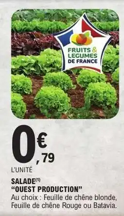 E.Leclerc Salade Ouest Production offre