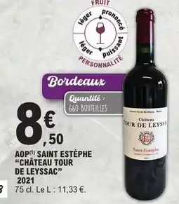 E.Leclerc Château Tour de Leyssac 2021 offre