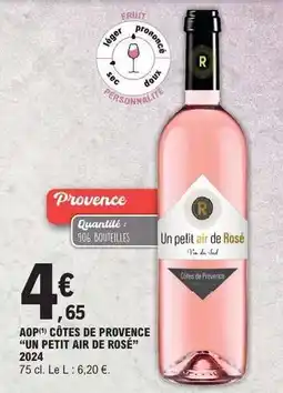 E.Leclerc Un petit air de Rosé offre