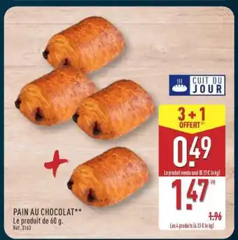 ALDI Pain au chocolat offre