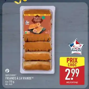 ALDI DAYLICIOUS FRIANDS À LA VIANDE offre