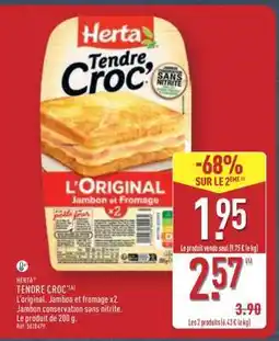 ALDI HERTA Tendre Croc' offre