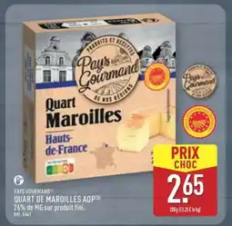ALDI Pays Gourmand Quart de Maroilles AOP offre