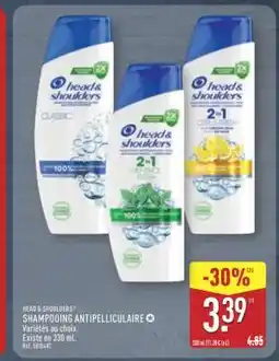 ALDI HEAD & SHOULDERS Shampooing antipelliculaire offre