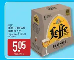 ALDI Leffe blonde offre