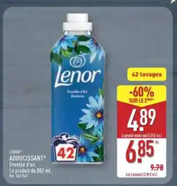 ALDI Lenor Adoucissant Envolée d'air offre