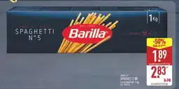 ALDI BARILLA SPAGHETTI n.5 offre