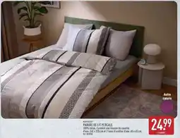 ALDI PARURE DE LIT PERCALE offre