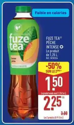 ALDI Fuze Tea Pêche Intense offre