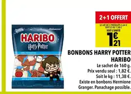 Supeco Haribo Bonbons Harry Potter offre