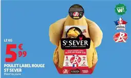 Auchan Supermarché Label rouge - poulet offre