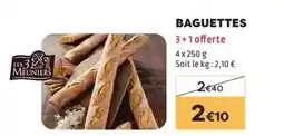 E.Leclerc Les 3 meuniers - baguettes offre