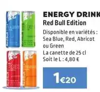E.Leclerc Sea - red bull edition offre