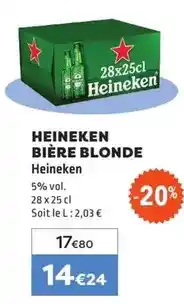 E.Leclerc Heineken - bière blonde offre