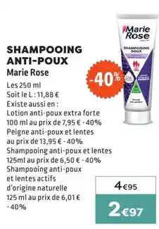 E.Leclerc Marie - shampooing anti-poux offre