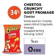 E.Leclerc Cheetos - crunchy goût fromage offre