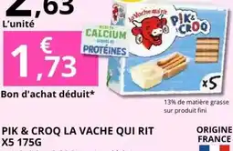 E.Leclerc La vache qui rit - pik & croq la vache qui rit offre