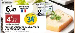 E.Leclerc Prime - terrine de noix de saint-jacques à la bretonne offre