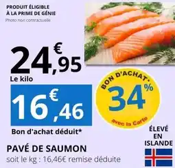 E.Leclerc Prime - pavé de saumon offre