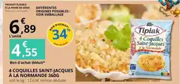 E.Leclerc Prime - coquilles saint-jacques à la normande 360g offre
