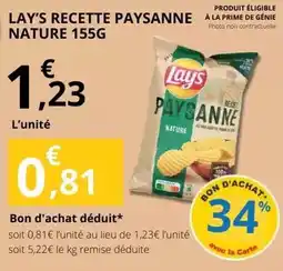 E.Leclerc Lay's - recette paysanne nature offre