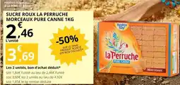 E.Leclerc Prime - sucre roux la perruche morceaux pure canne offre