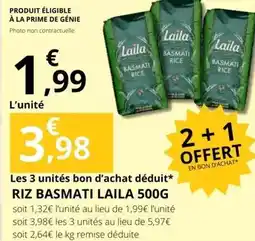 E.Leclerc Prime - basmati rice race offre