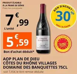 E.Leclerc Prime - aop plan de dieu côtes du rhône villages offre