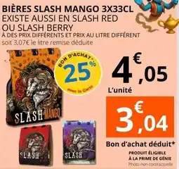 E.Leclerc Slash - bières mango offre
